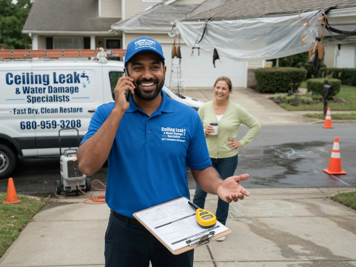 Ceiling Leak Cleanup Brownsville, TN FAQs