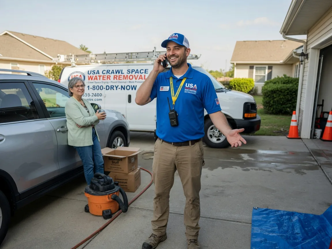 Crawl Space Water Removal Brownsville, TN FAQs